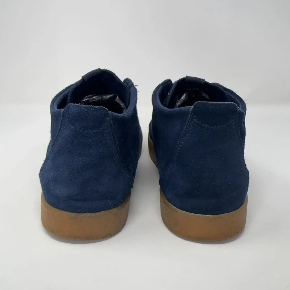 Nike‎ SB Solarsoft Moc Mens 10 Navy Blue Suede Gum Bottom Skate Shoes 454299 400